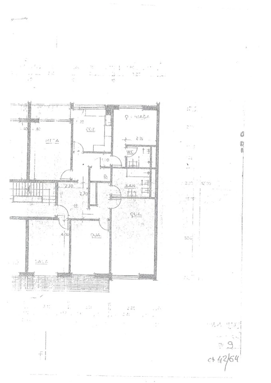Apartamento T4 para Venda em Alto do Seixalinho, Santo André e Verderena Planta 1