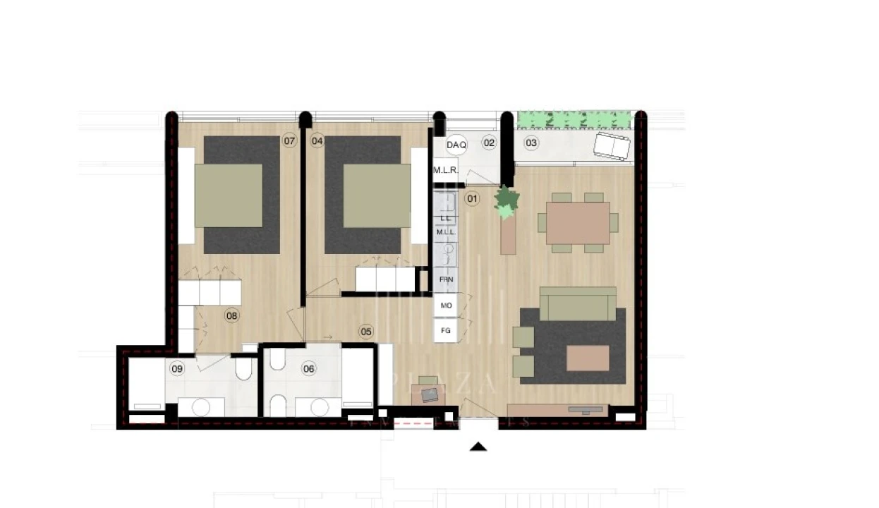 Apartamento T2 para Venda em Matosinhos e Leça da Palmeira Foto 31