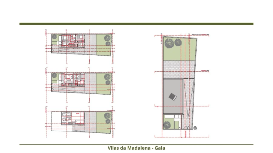 Moradia T4 para Venda em Madalena Planta 1