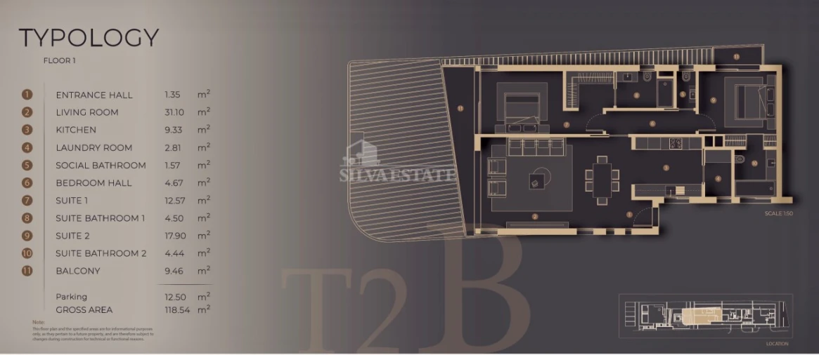 Apartamento T2 para Venda em São Martinho Foto 18