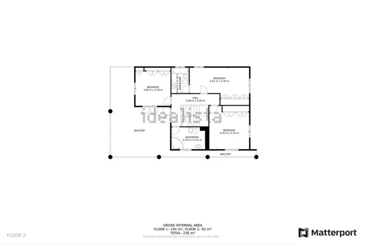 Moradia T4 para Venda em Quarteira Planta 1