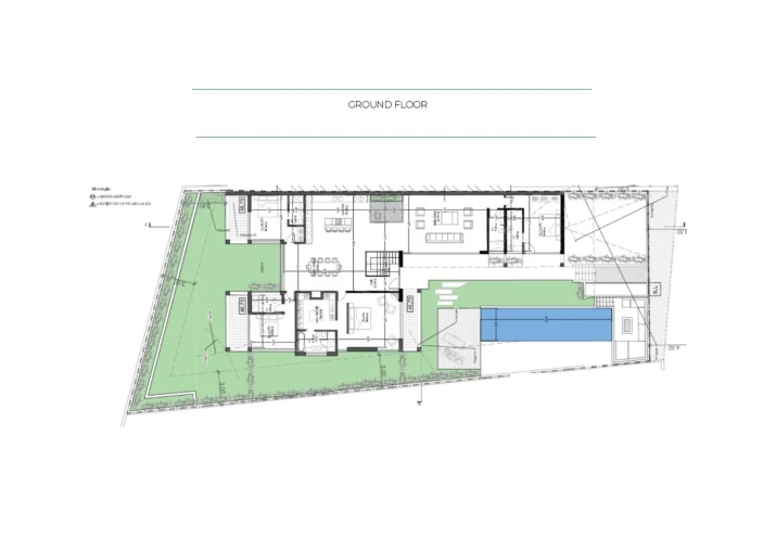 Moradia T5 para Venda em Almancil Planta 1