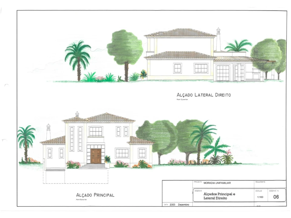 Moradia T4 para Venda em Quarteira Planta 7
