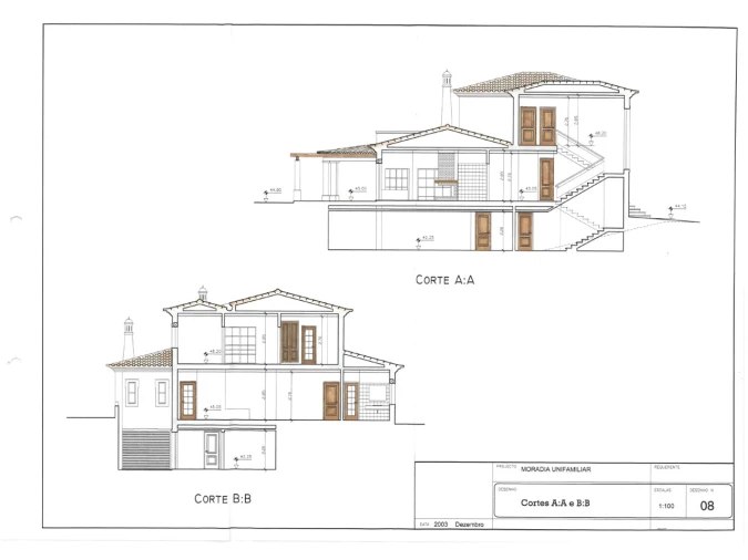 Moradia T4 para Venda em Quarteira Planta 6