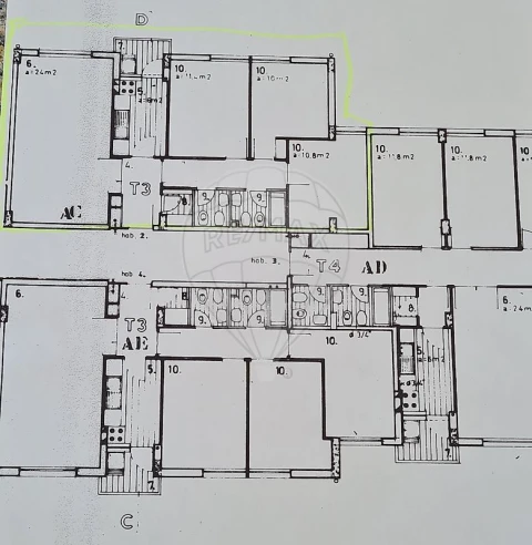 Apartamento T3 para Arrendamento em Campanhã