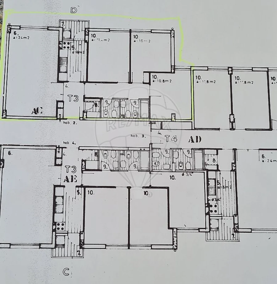 Apartamento T3 para Arrendamento em Campanhã Foto 32