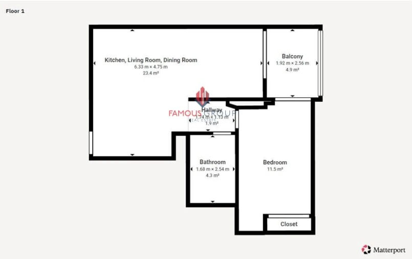 Apartamento T1 para Venda em Portimão Foto 34