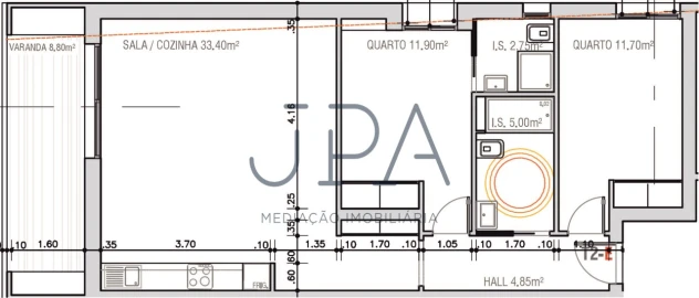 Apartamento T2 para Venda em Monte Gordo