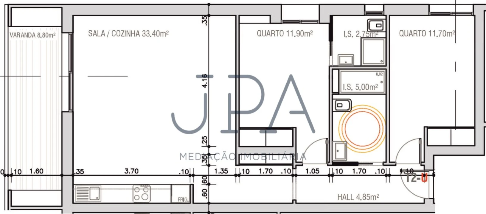 Apartamento T2 para Venda em Monte Gordo Foto 2