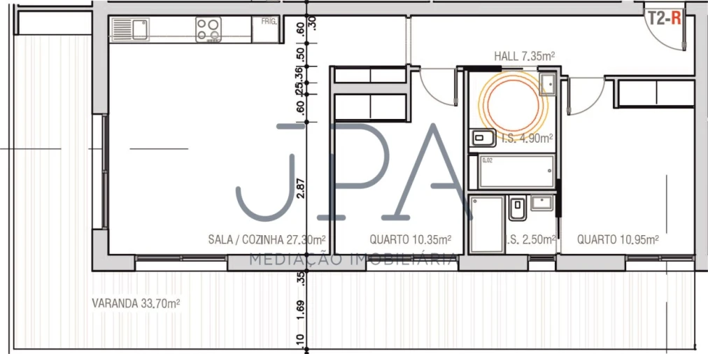 Apartamento T2 para Venda em Monte Gordo Foto 2