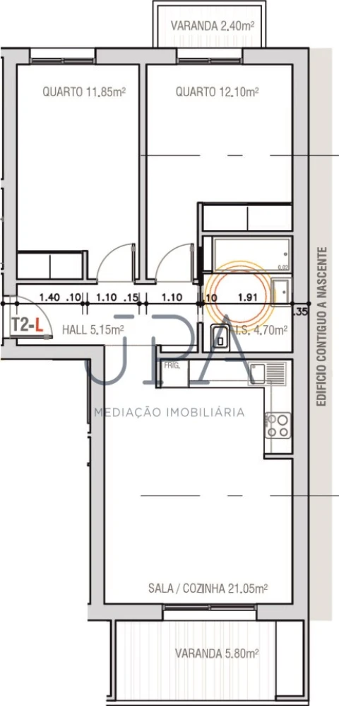 Apartamento T2 para Venda em Monte Gordo