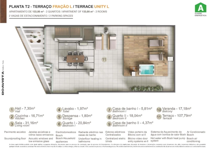 Apartamento T2 para Venda em Tavira (Santa Maria e Santiago) Foto 23