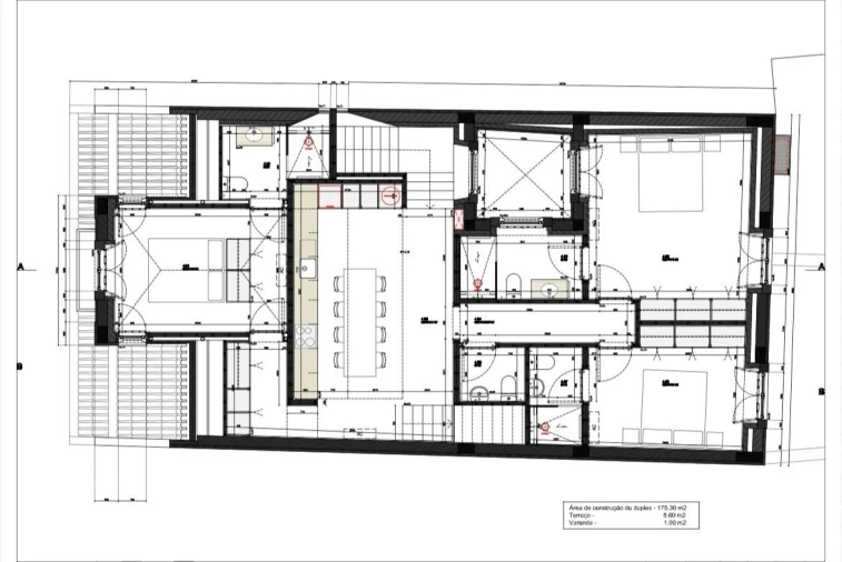 Apartamento T3 para Venda em Estrela Planta 1