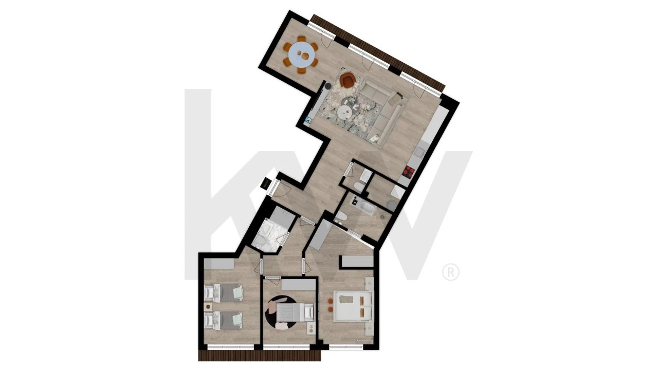 Apartamento T3 para Venda em Alcantara Foto 22