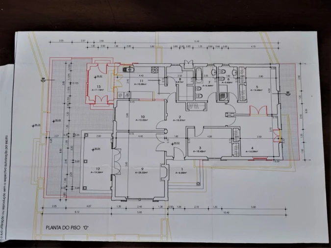 Moradia T4 para Venda em Paialvo Planta 1