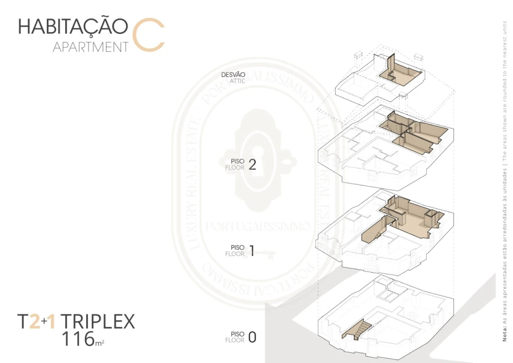 Apartamento T3 para Venda em Constancia Foto 41