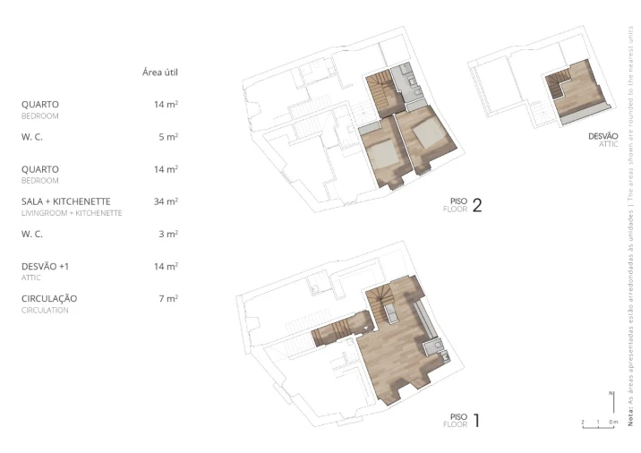 Apartamento T3 para Venda em Constancia Planta 2