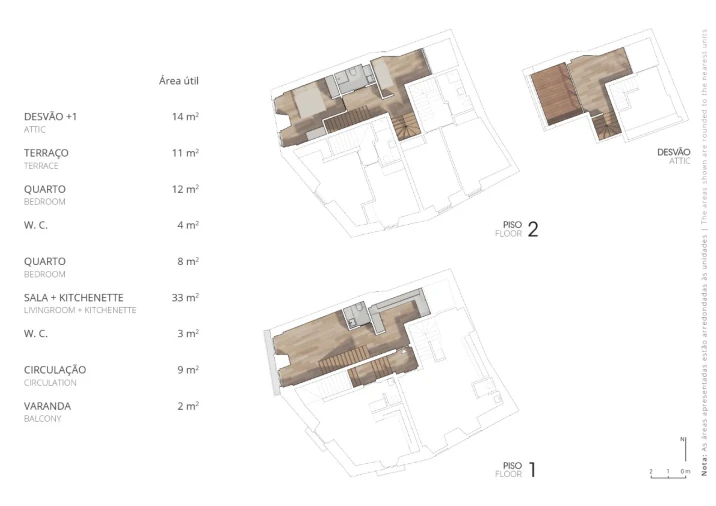 Apartamento T3 para Venda em Constancia Planta 2