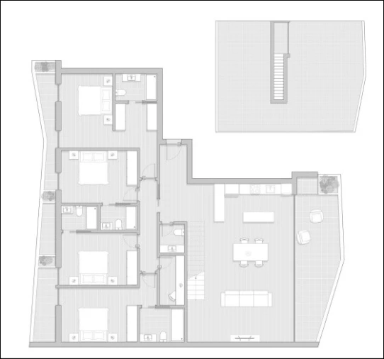 Apartamento T4 para Venda em Gafanha da Boa Hora Planta 1