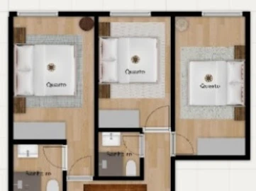 Apartamento T3 para Venda em Benfica