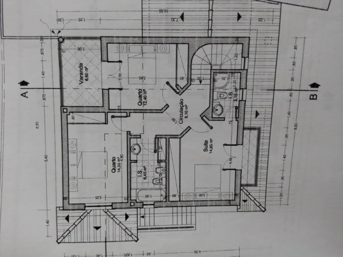 Moradia T4 para Arrendamento em São Pedro da Cadeira Planta 2