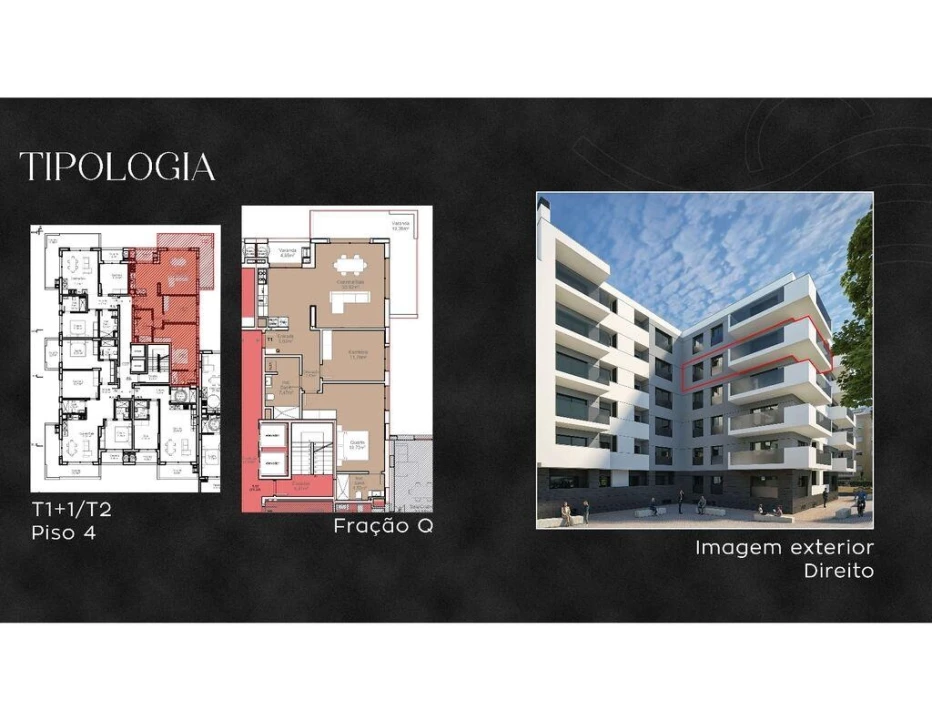 Apartamento T2 para Venda em Armação de Pera Foto 1