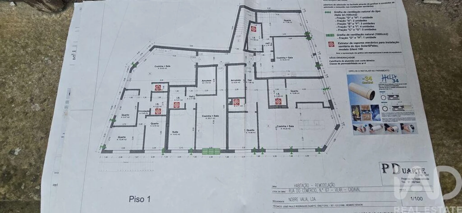 Apartamento T1 para Venda em Vilar Foto 4