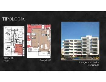 Apartamento T1 para Venda em Armação de Pera