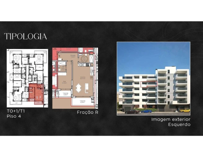 Apartamento T1 para Venda em Armação de Pera
