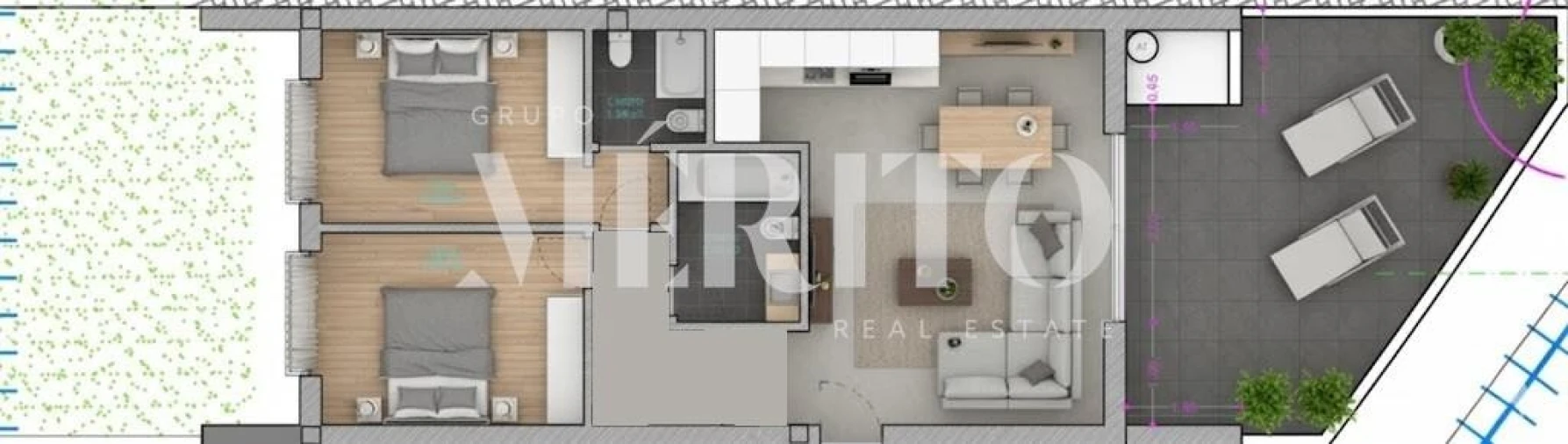 Apartamento T2 para Venda em Barcelos, V.Boa, V.Frescainha Foto 16