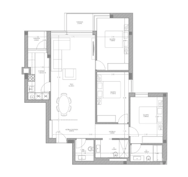 Apartamento T3 para Venda em Bonfim Foto 23