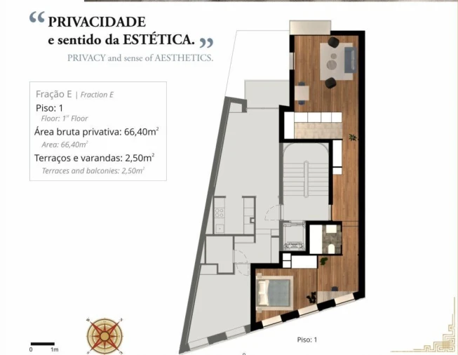 Apartamento T1 para Venda em Cedofeita, Santo Ildefonso, Sé, Miragaia, São Nicolau e Vitória Foto 9