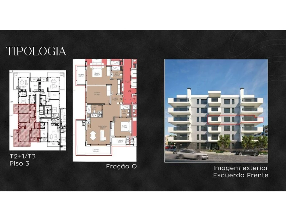 Apartamento T3 para Venda em Armação de Pera Foto 1