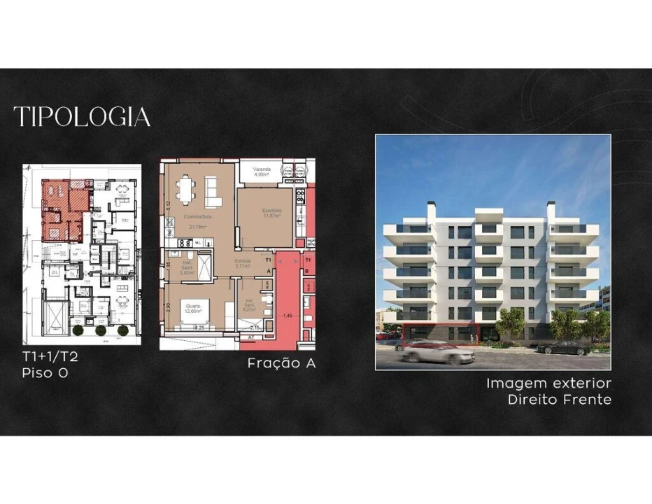 Apartamento T2 para Venda em Armação de Pera Foto 1