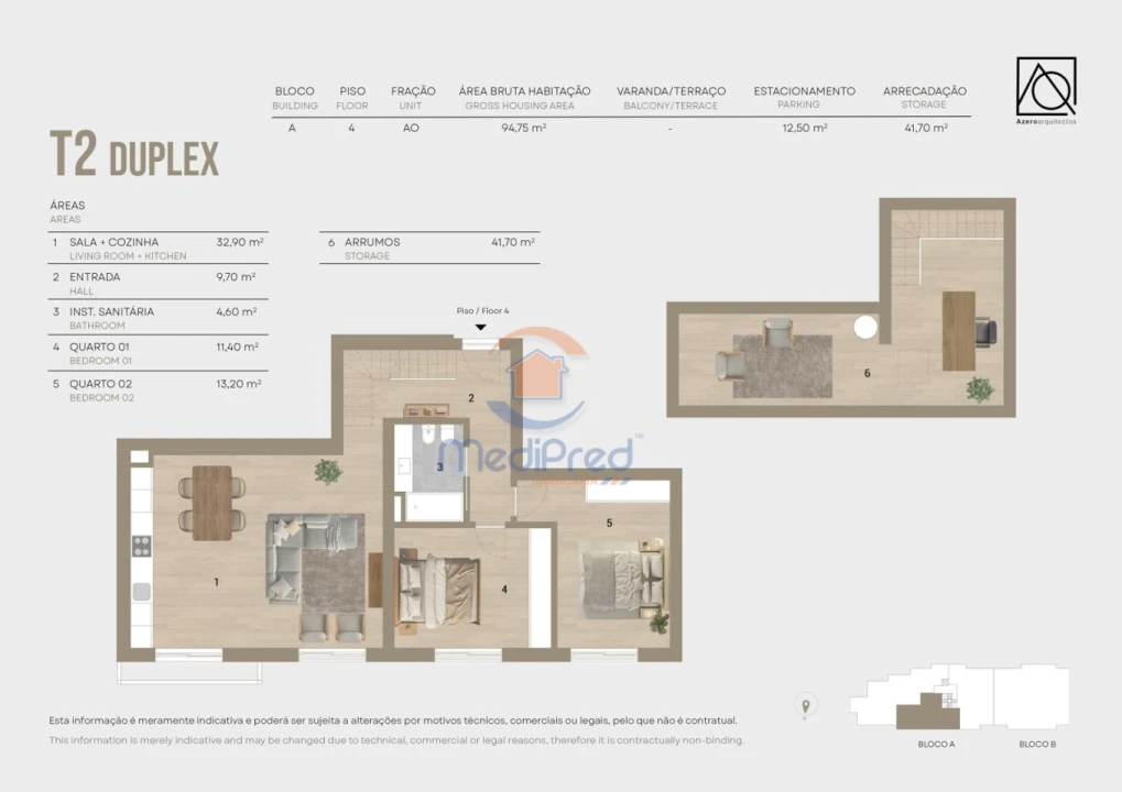 Apartamento T2 para Venda em Montijo e Afonsoeiro Foto 7