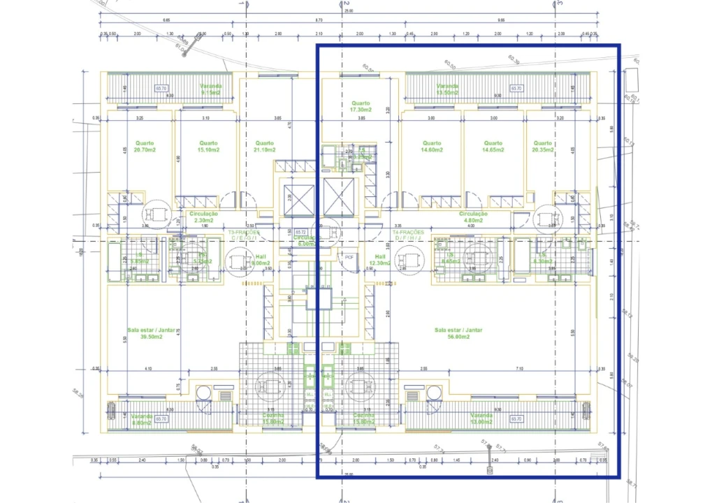 Apartamento T4 para Venda em Alverca do Ribatejo e Sobralinho Planta 2
