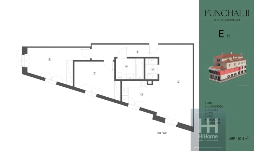 Apartamento T2 para Venda em Funchal (Se) Foto 15