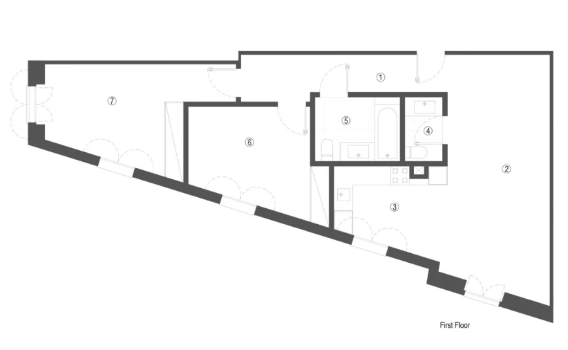 Apartamento T2 para Venda em Funchal (Se) Planta 1