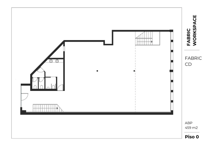 Escritório para Arrendamento em Cidade da Maia Planta 1