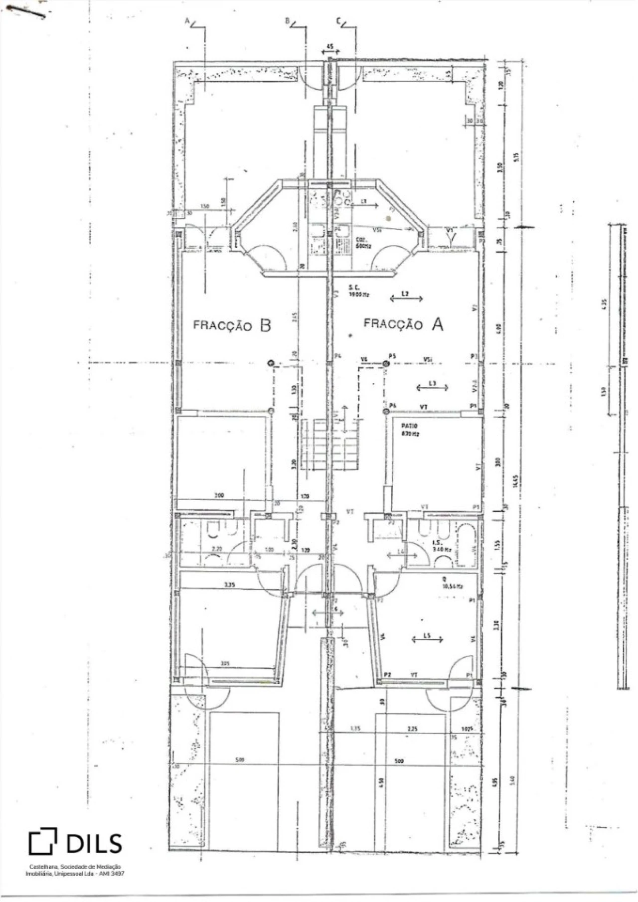 Moradia T3 para Venda em Quarteira Planta 2