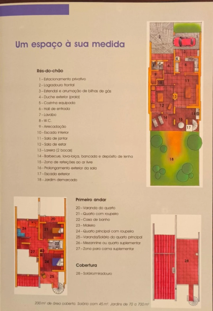 Moradia para Venda em Carvalhal Planta 1