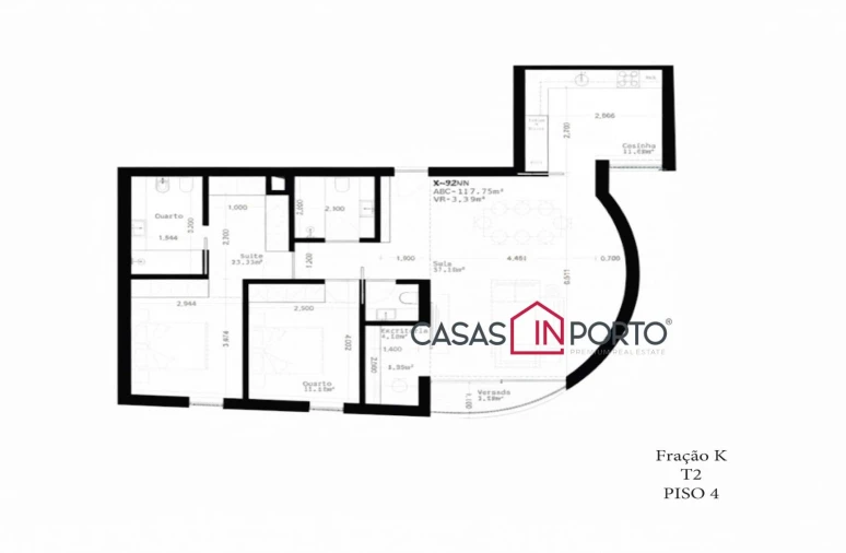 Apartamento T2 para Venda em Paranhos Foto 26