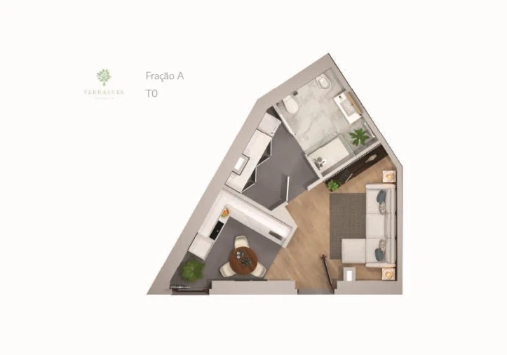 Apartamento para Venda em Lordelo do Ouro e Massarelos Planta 1