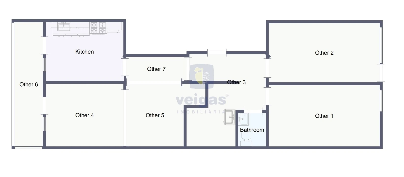 Apartamento T2 para Arrendamento em Avenidas Novas Foto 23