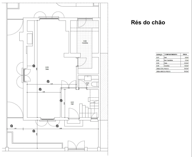 Moradia T3 para Venda em Belém Planta 1