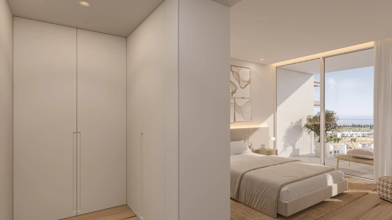 Apartamento T1 para para venda em Quarteira Foto 16