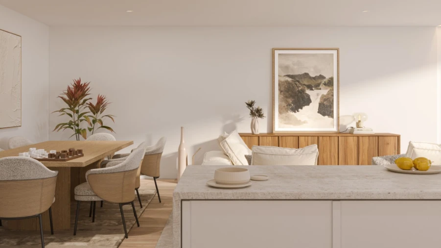 Apartamento T1 para para venda em Quarteira Foto 14