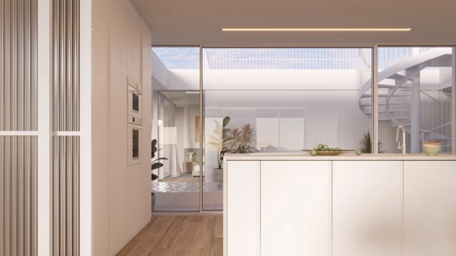 Apartamento T1 para para venda em Quarteira Foto 19