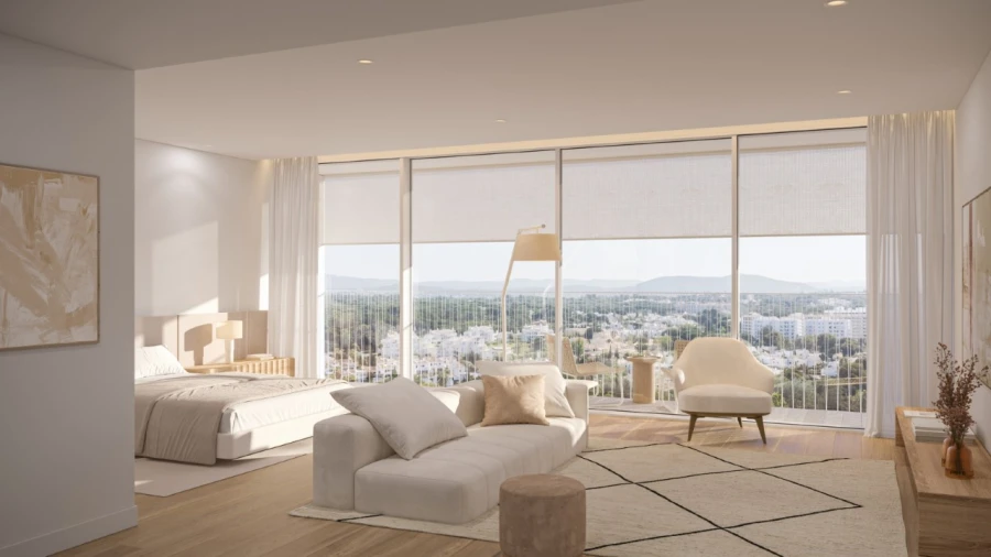 Apartamento T1 para para venda em Quarteira Foto 22