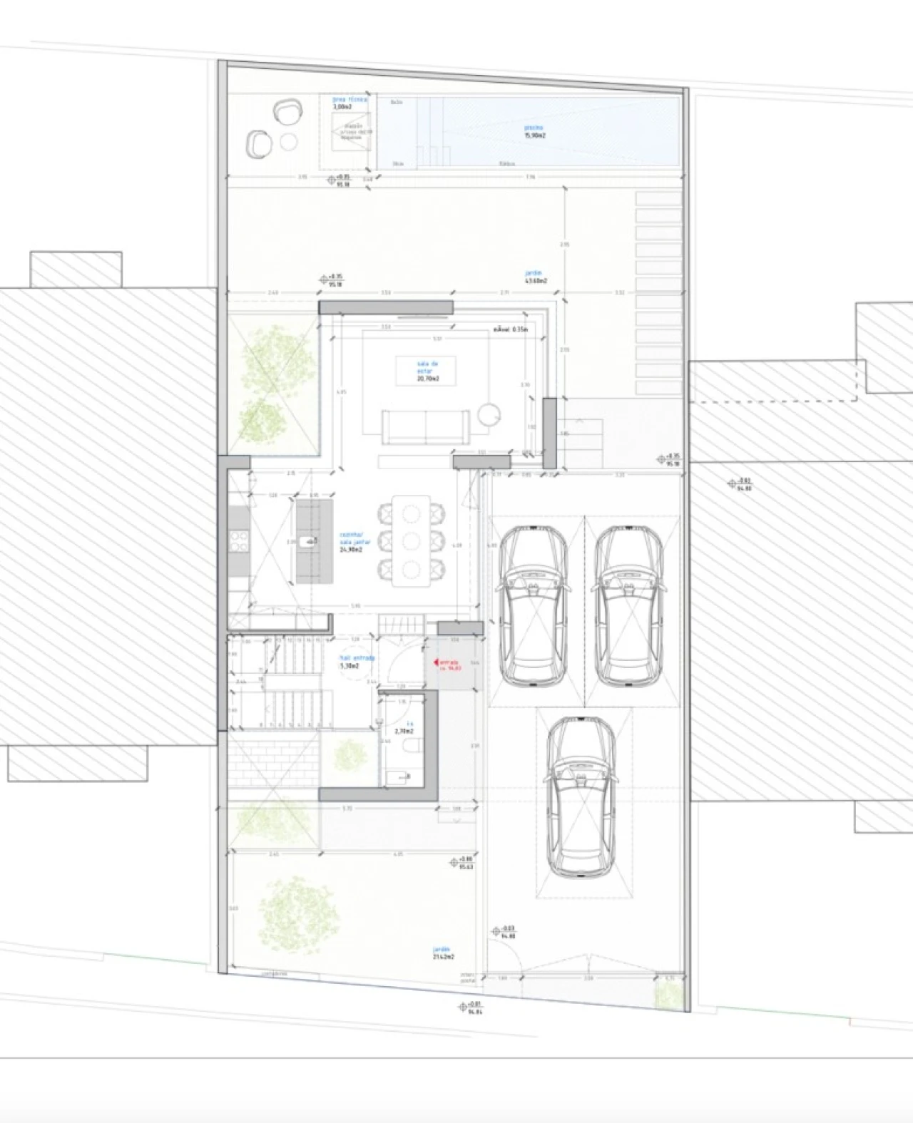 Terreno para Venda em São Domingos de Rana Planta 3